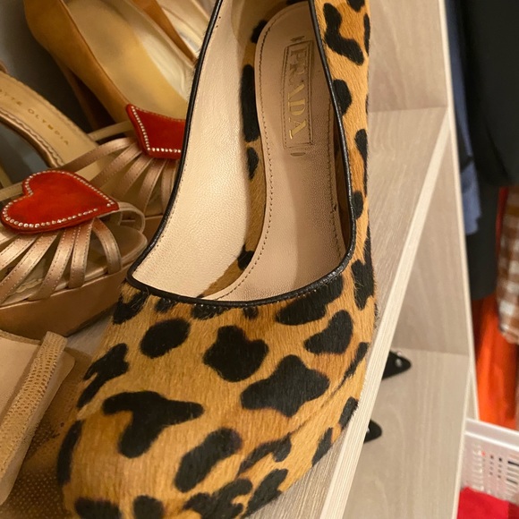 Prada leopard pumps size 7.5 - Picture 3 of 3